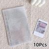 Multiple Pockets Clear Sheets Sleeve DIY Binder Photo Album Refill Pages 4 Hole 4 Ring Card Stamp Die Jewelry Storage
