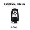 TPU Car Key Case Shell Fob For 2017-2022 Ford Fusion F150 F250 F350 F450 F550 Edge Explorer Escape Mustang Lincoln MKZ MKC MKX