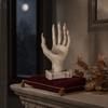 Collectible Eye-catching Candle Holder Resin White 1 Pc
