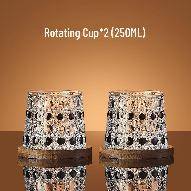 LISM Creative Retro Tumbler Whiskey Glass