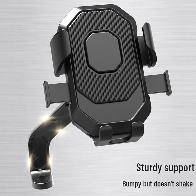 Electric Scooter Phone Holder with Sun & Rain Visor