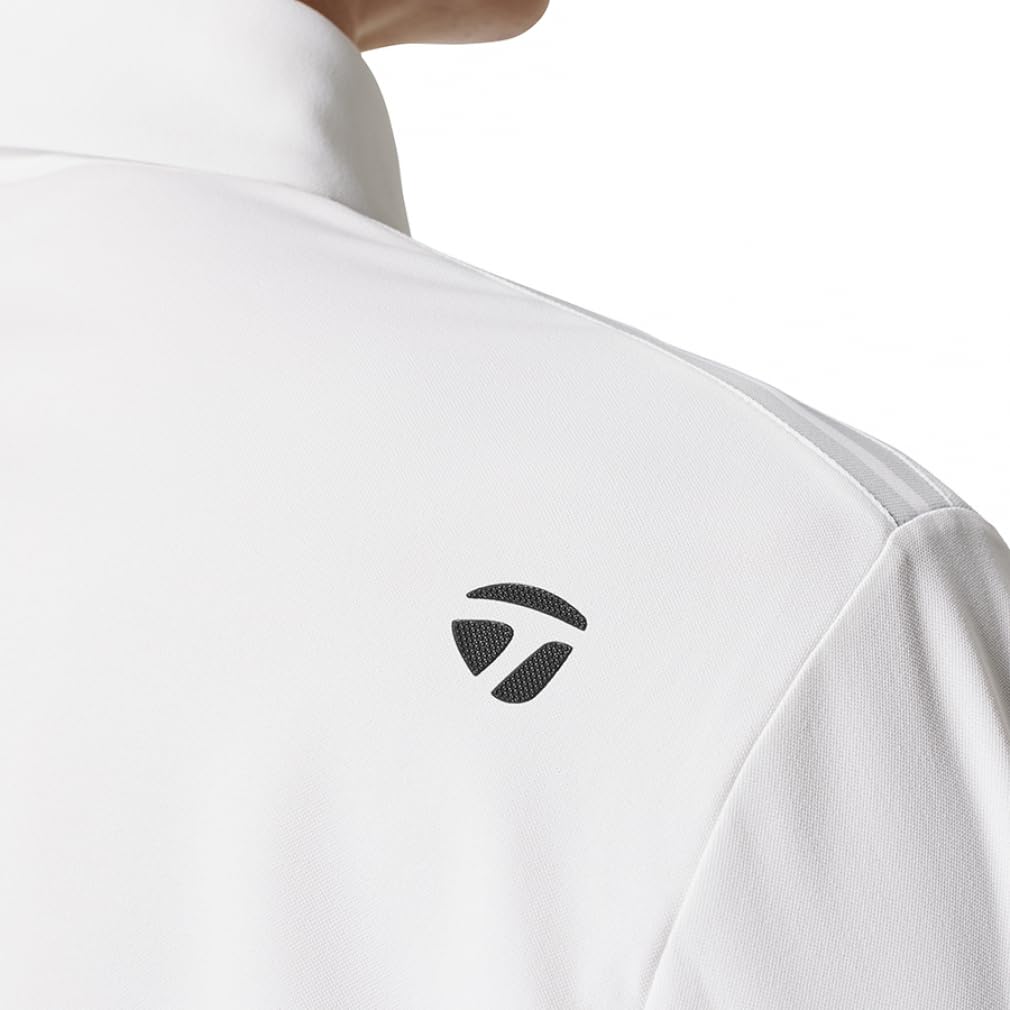 TaylorMade TM Basic S/S Polo Shirt, White, Size Small, Men's, 2025SS UN634