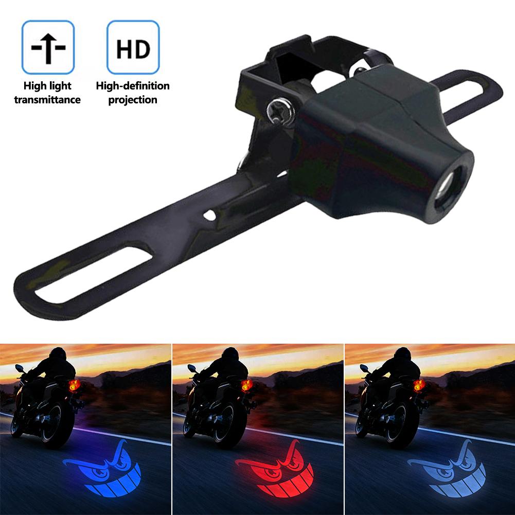 12V Motorcycle Devil Eye Light LED Underbody Light Projector Lamp LED Brake Taillights Motorcycle Decorative Accessories