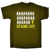 T-ShirtStand Out Bodybuilder Mens Funny Novelty Tee Top Shirts T-Shirt Tshirts
