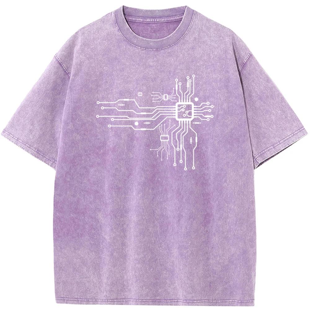 

Мужская футболка с коротким рукавом, уличная одежда, мужские выстиранные футболки, винтажная цветная мужская футболка 3XL