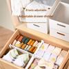 Telescoping Adjustable Drawer Divider DIY Multifunctional Cabinet Organizer Eco Friendly Material for Home Drawer Storage