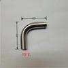 304 Stainless Sanitary 45 Degree 90 Degree Elbow Lengthen Seamless Pipe Welding Pipe Fitting