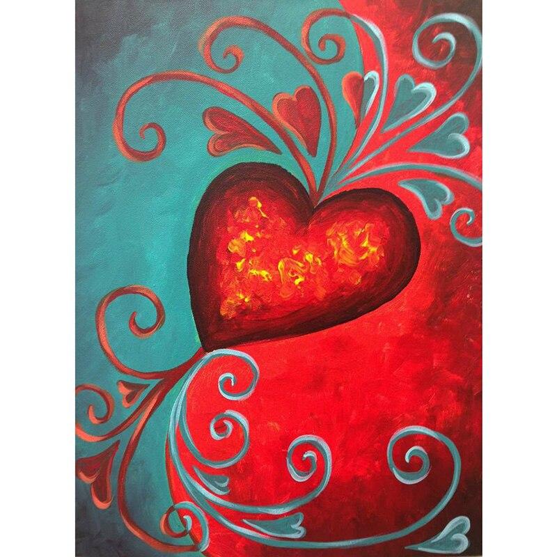 DIY 5D Diamond Painting Full Round Drill Oil Paintings Diamond Embroidery Cross Stitch Kits Mosaic Wall Art Home Decor Gift