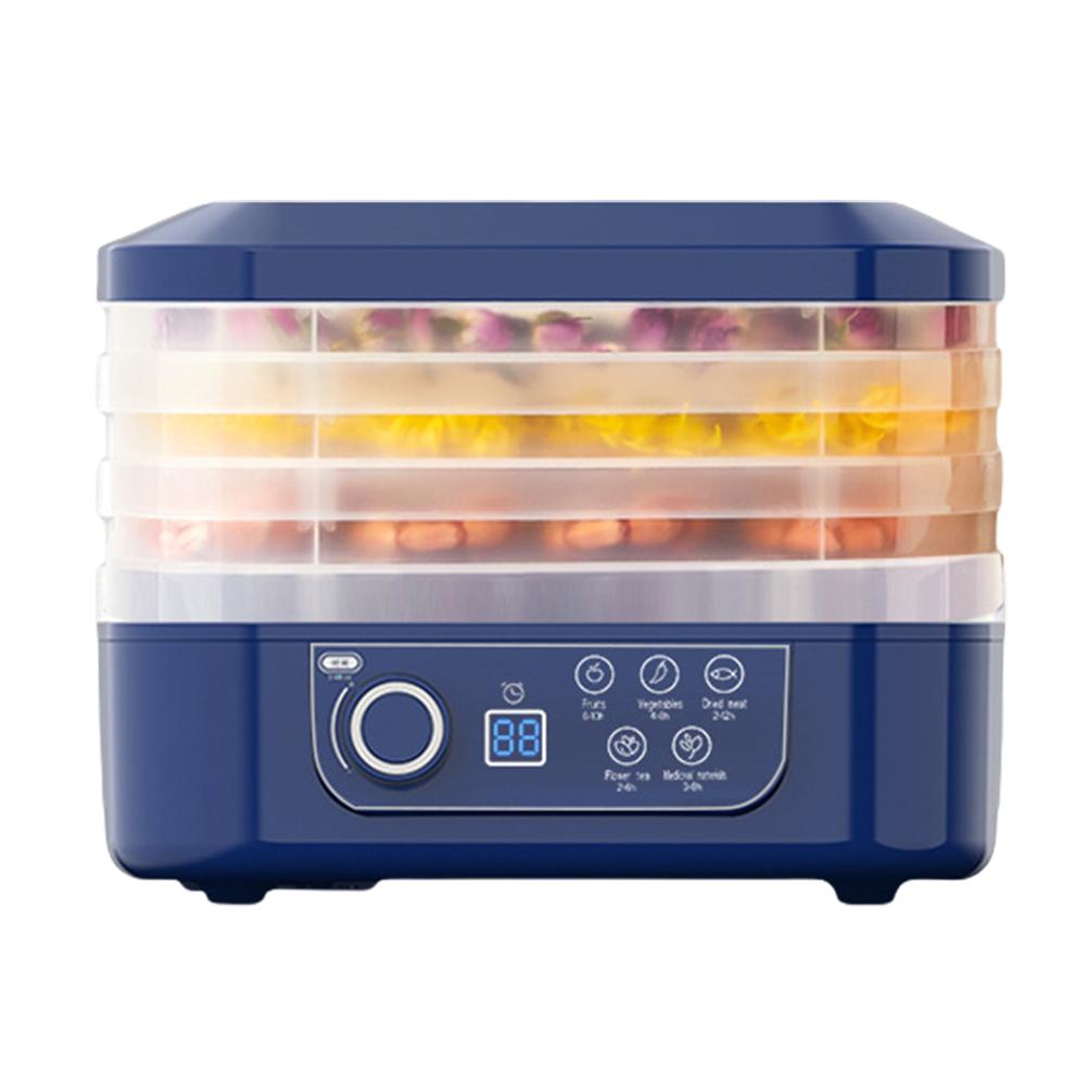 

Дегидратор для фруктов 220 В с регулировкой температуры 0-70 градусов, сушилка для продуктов, дегидратор для мяса, машина для сушки фруктов, мяса, вяленого мяса