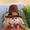 Herbst Feiertags-Schmuck Ahornblatt Vogelscheuche Puppe Bauernhaus Dekorationen Bewegliche Figur Bauernhaus Küchen-Dekorationen Anhänger