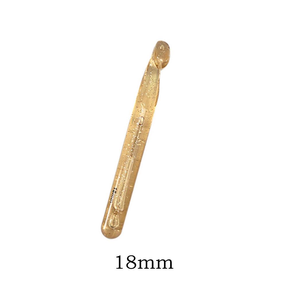 DIY Sewing Tools Crochet Hook Large Size Transparen 1*12MM*170MM 18MM*170MM 20MM*170MM Handle Knitting Needles Set