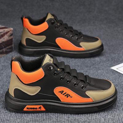 Men's Shoes Spring 2024 New Non-slip Wear-resistant High-top Work Shoes Sports Casual Labor Insurance Shoes