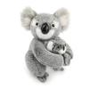 Fofo Coala de Folha de Eucalipto Brinquedos de Animais Série Mãe-Filho Brinquedos de Coala Bonecas Super Macias para Crianças Presentes de Aniversário Decoração de Casa