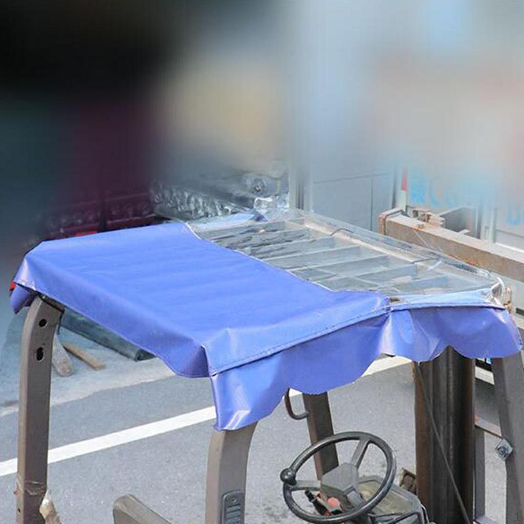 Forklift Cover Sun Protection Easy Installation Guard Mesh Cloth Top Awning Canopy for 2204-6614lb