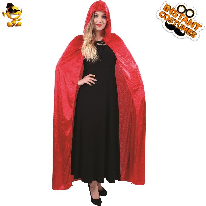 Halloween adult girl golden velvet cape cape party costume, princess cosplay stage costume