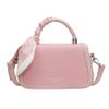 Popular small bag women's 2025 spring and summer new portable small square bag fashionable versatile texture messenger bag