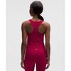 Lululemon EBB To Street Cropped RaCerBaCk Tank Top  Light Support  B C Cup Berry rumBle