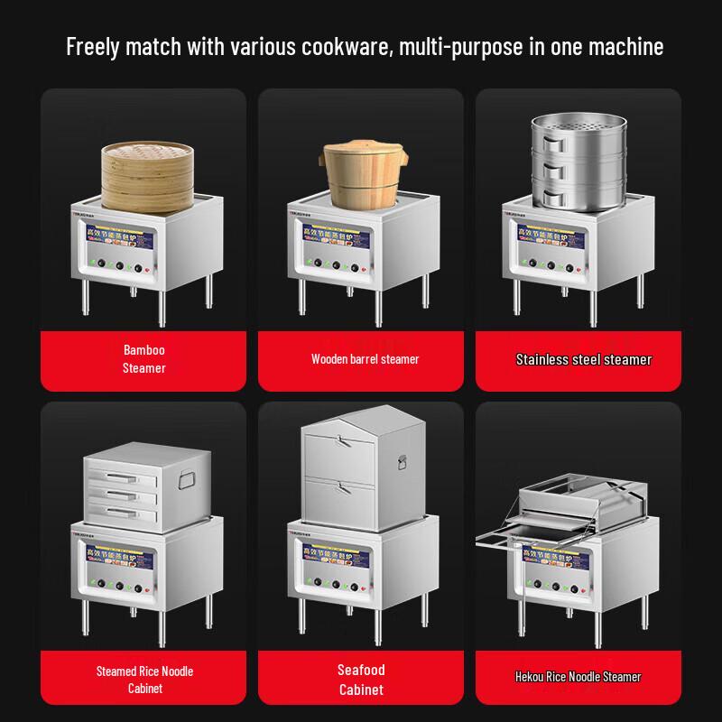 TERUISI Commercial Automatic Bun Steamer