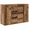 Corona Sideboards Set of 2 Reclaimed Wood Look 59 x 39 x 80 cm Engineered Wood