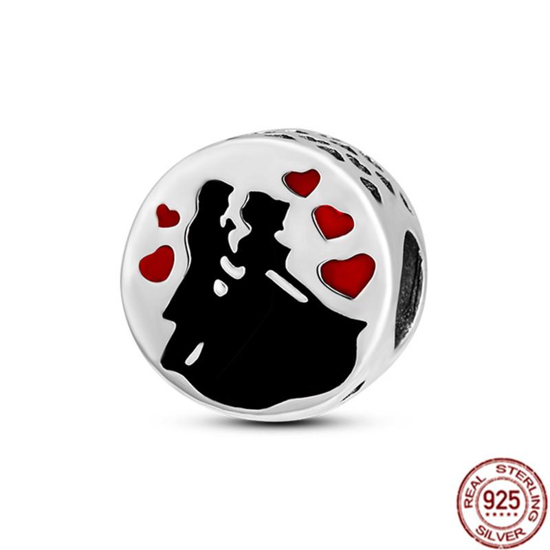 New 925 Sterling Silver Fortune Cat &Good Fortune Carp Fish Dangle Charm Fit Sweet Fasion Bracelet Bangle Women Diy Jewelry