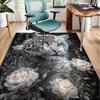 Tiger Stripes Pattern Design Office Rug Chair Mat, Entryway Carpet, Suitable for Front Door, Bedroom, Living Room, Desk, Holiday Gift