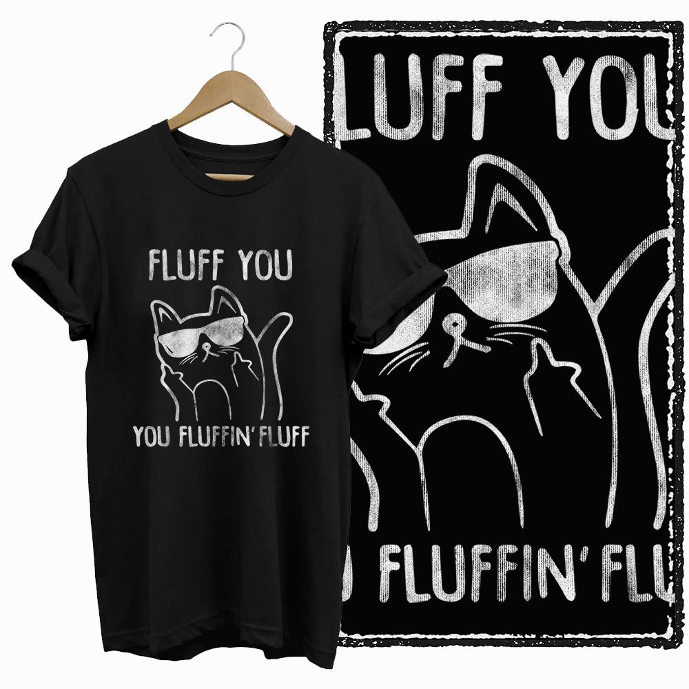 Summer Retro, Simple And Cool Cat Pattern Printed Short-Sleeved Cotton Loose And Breathable Casual Fashion Men's T-Shirt