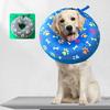 Comfortable Recovery Collar Inflatable After Surgery for Dogs Cats Wound Healing Easy to Eat and Drink Soft Lint