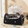 Travel Makeup Case Large Capacity Hair Dryer Storage Bag Toiletry Organizer Bag for Women Girls Daily Use