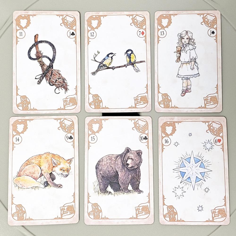 Signs of Fate Lenormand 36 Pcs Cards and 6 Extra Cards - Rana System 9*6cm
