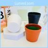 Container Plastic Flower Foam Base Flowerpot Ornament For Gardening Tabletop