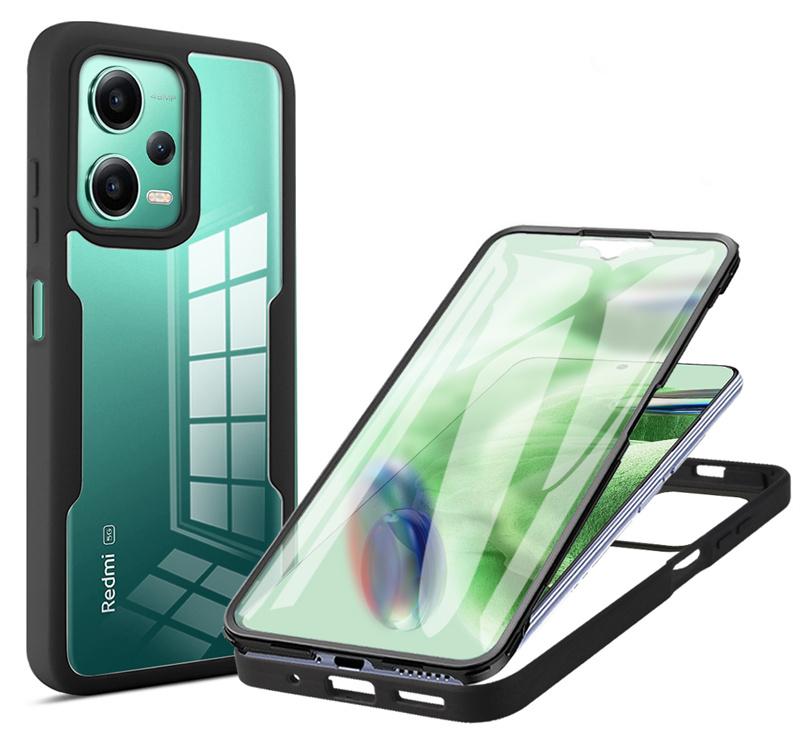 Shockproof 360 Full Cover For Xiaomi Poco X5 Pro 5G Clear PC With Screen Protection Case For Poko Little X5 X 5 Pro X5pro Funda
