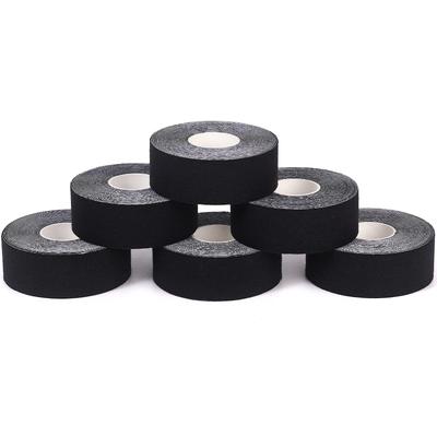 Kinesiology Tape, 6 Rolls, 2.5cm X 5m Supports Muscles and Joints Breathable, Highly Stretchable Sweat-Resistant (Black)