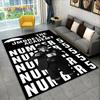 The Umbrella Academy TV-Film Teppich, Teppich für Zuhause Wohnzimmer Schlafzimmer Sofa Fußmatte Dekor, Kinder Spielteppich Rutschfeste Bodenmatte 3D