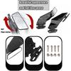For ZX6R ZX636 ZX10R 2025 2024 Motorcycle Invisible Winglet Mirror Kit Adjustable Rearview Mirror Wind Wing Reflector Spoiler ZX-6R ZX-636 ZX-10R