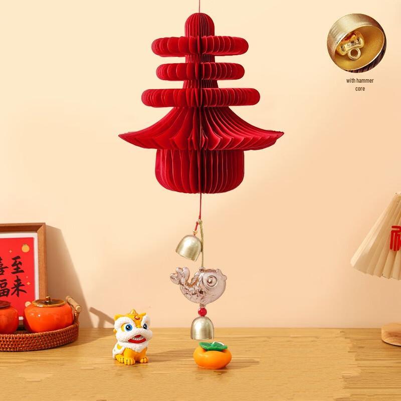 Paper Folding Honeycomb Gourd Lantern Set