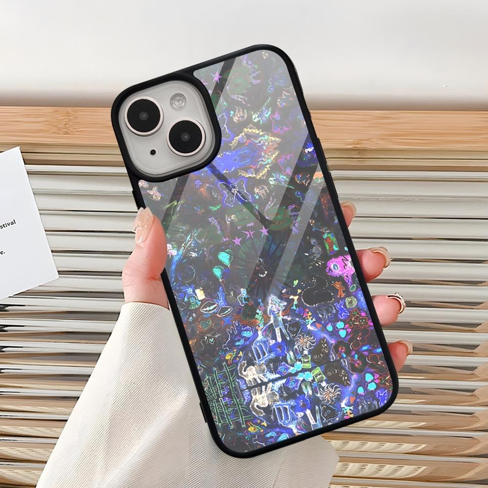 Bladee 333 Drain Gangs Phone Case For Iphone 15 Pro Max 14 12 11 13 Mini 16 8 7 Plus X Xs XR PC+TPU Back Cover