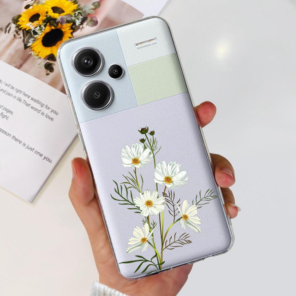 For Xiaomi Redmi Note 13 5G Case Luxury Marble Transparent Phone Cover For Redmi Note 13 Pro Plus Funda on Note 13 Pro 5G Bumper