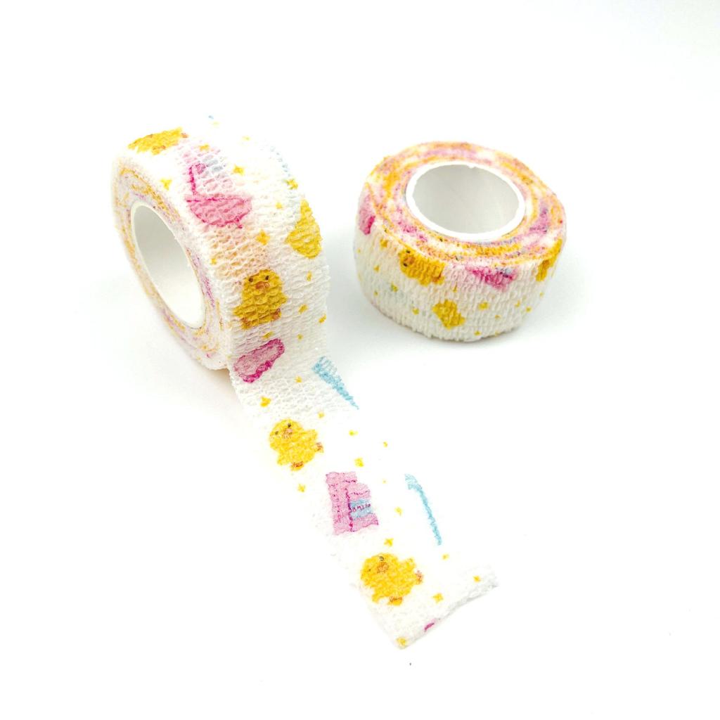 Elastic Finger Bandage Guard - Non-Woven, Self-Adhesive, Anti-Wear, Ideal for Students & Sports.