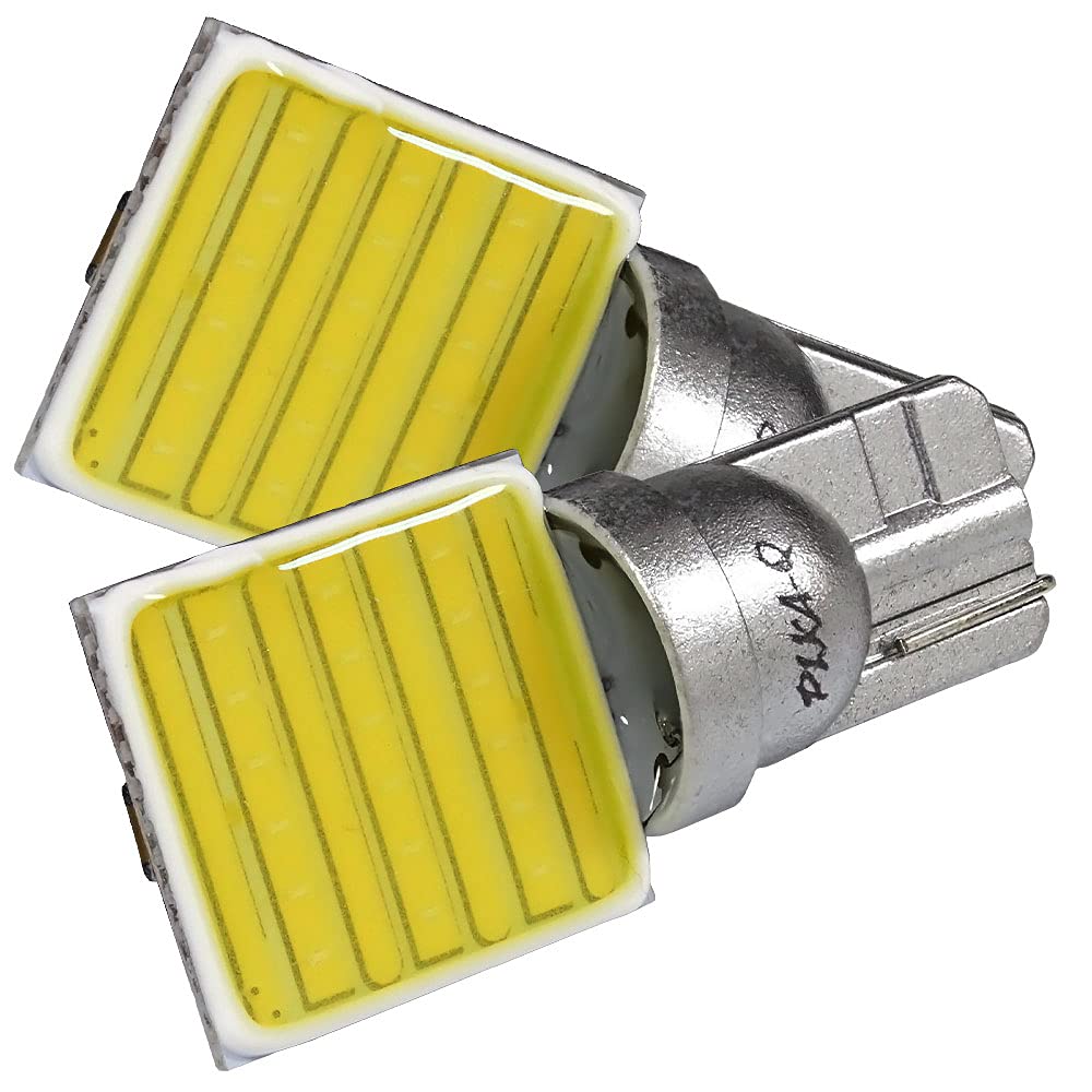 

Pikakyu 20367 Toyota Harrier [60 Series Previous Period] Front Vanity Lamp LED T10 COB 70lm [Type D] White 2 Pieces білий