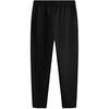 Li-Ning Sports Trend Series Casual Minimalist Solid Color Comfortable Versatile Lace-Up Printed Knitted Sports Pants Men Pants Black AKLV767-1