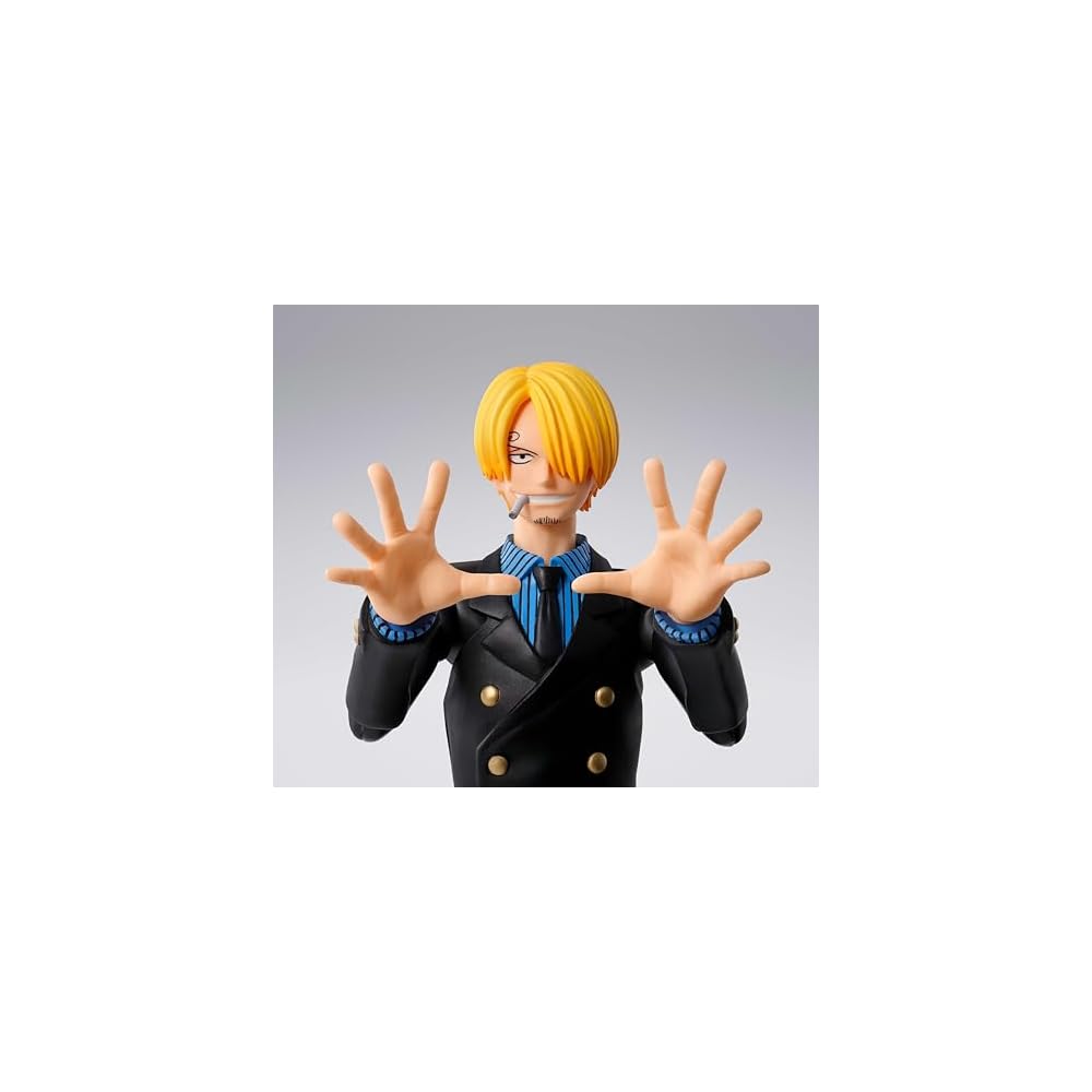 TAMASHII NATIONS S.H. Figuarts One Piece Sanji Adventure Dawn 155mm PVC ABS Action Figure