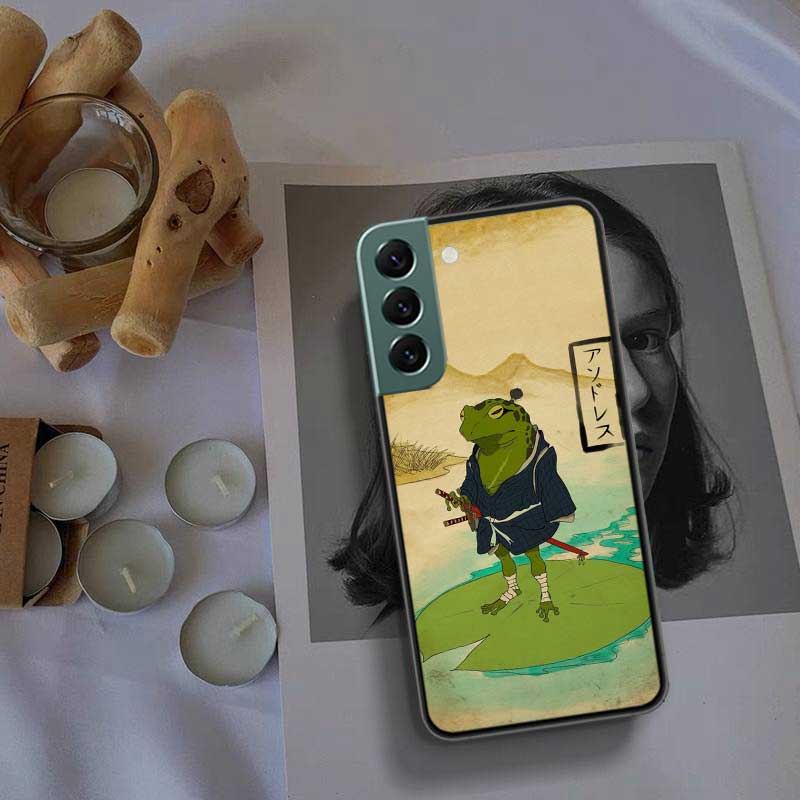 Cute Mouse Axolotl Frog Wizard Phone Case For Samsung Galaxy S22 S25 Ultra S21 S10 Plus S26 Edge S20 S23 S24 FE Cover Silico