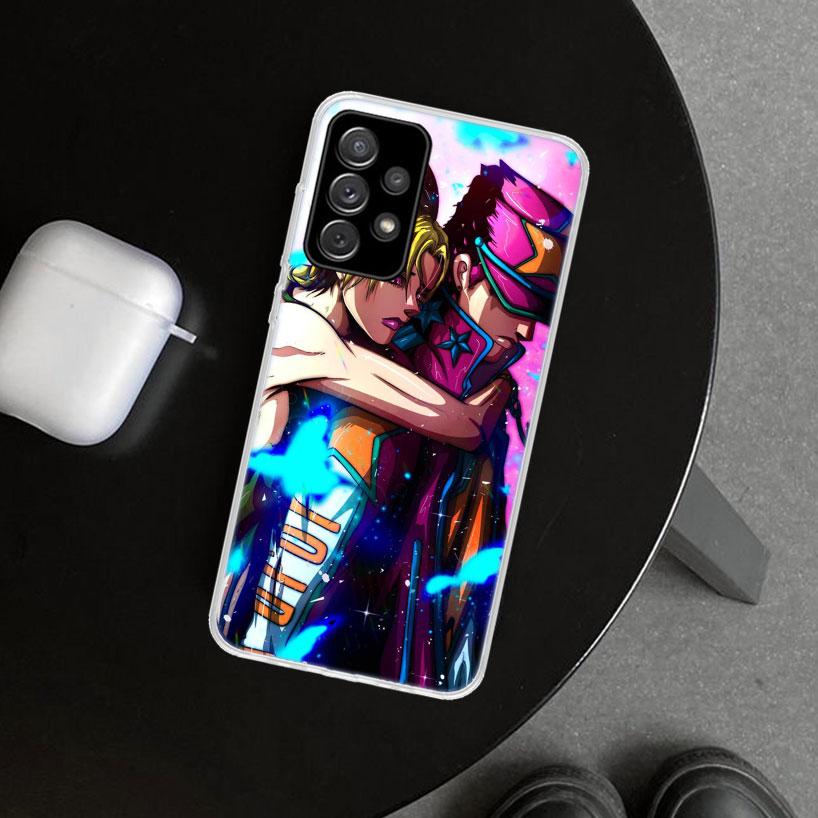 JoJo's Bizarre Adventure Jolyne Cujoh Phone Case Cover for Samsung Galaxy A12 A22 A32 A52 A72 A02S A51 A50S A31 A20S A10S Note 2