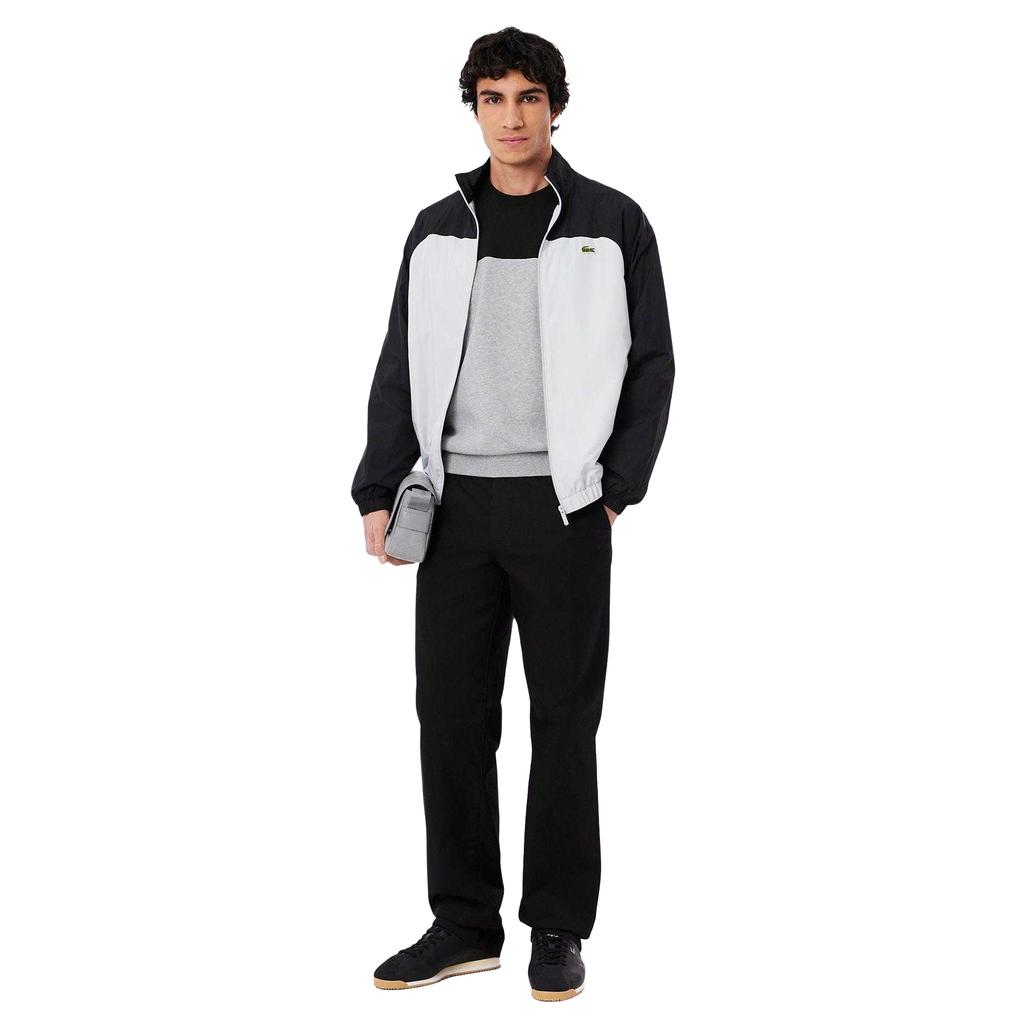Lacoste Mens Colour Block Fleece Sweatshirt
