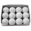 Naigai Baseball M Practice 1 Dozen White (12 Balls)