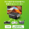 Green House RCA to HDMI Easy Analog Displays Video from Older Converter, Composite, 4K, Connection, TV, 3-Color Terminals, Video, Devices,
