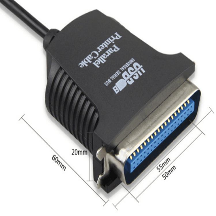 USB To Parallel Printer Cable CN36 Pin IEEE 1284 Adapter