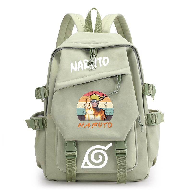 Animation peripheral junior high school backpack cross-border new large-capacity backpack computer bag