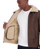 Men's Faux Shearling Moto Jacket