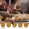 10/25 Stück Holzschnitzset Holzschnitzwerkzeuge Handschnitzmesser-Set mit Nadelfeile Holzlöffel-Schnitzset für Anfänger